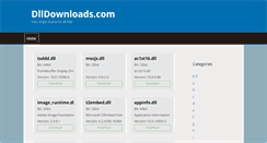Desktop Screenshot of dlldownloads.com