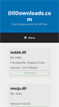 Mobile Screenshot of dlldownloads.com